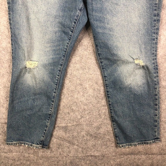 J. Crew Slim Boyfriend Denim Jean in Tinted Indigo Wash Blue BB475 Size 31P - Picture 3 of 14